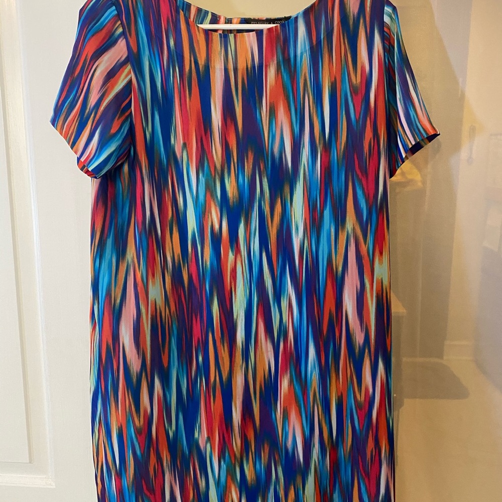 Nordstrom multi color dress